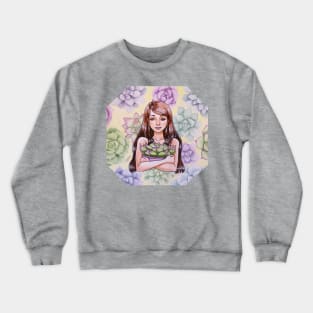 Succulent Babies Crewneck Sweatshirt